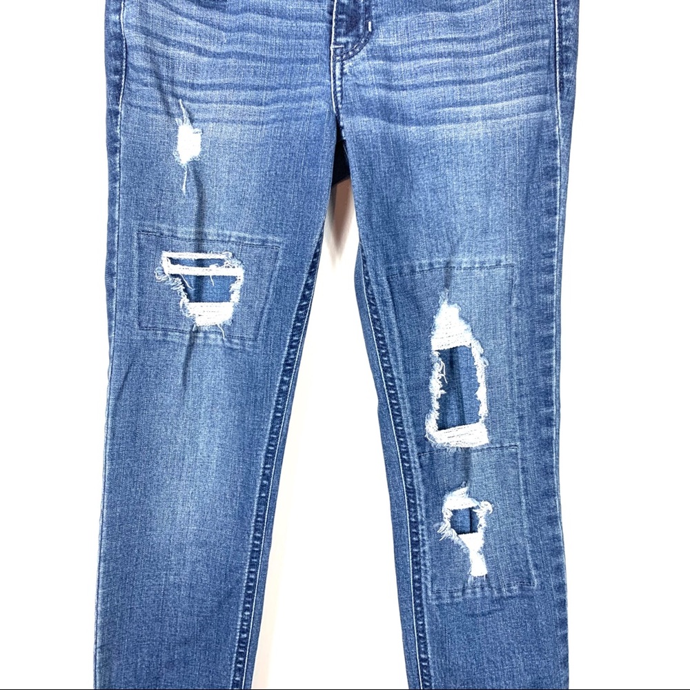 Hollister Jeans Denim Distressed Size 26 Skinny - Picture 3 of 5